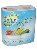 Полотенца бумажные двухслойные "Belux Classic" 2 рулона (1/12)