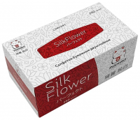 Салфетки в коробке 250шт 2сл. белые (красн/черн уп.) INSHIRO SilkFlower (1/3/48)