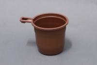 Чашка коричневая  200мл PP  (50/1500)