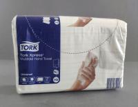 Полотенце бумажные двуслойные 23,4х21,3см. 190 листов TORK Universai (1/20)